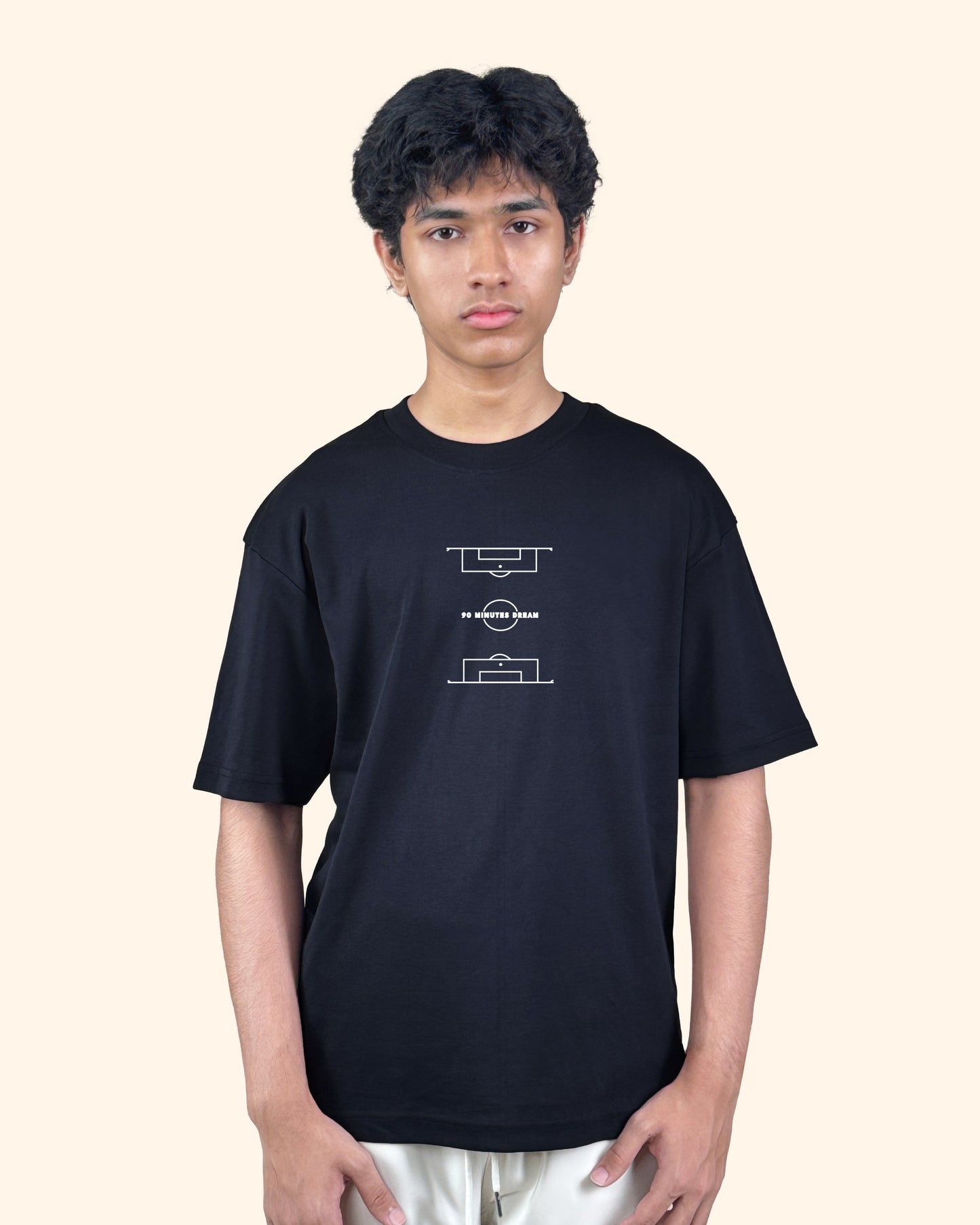 90 Minutes Dream | Oversized Graphic Tee