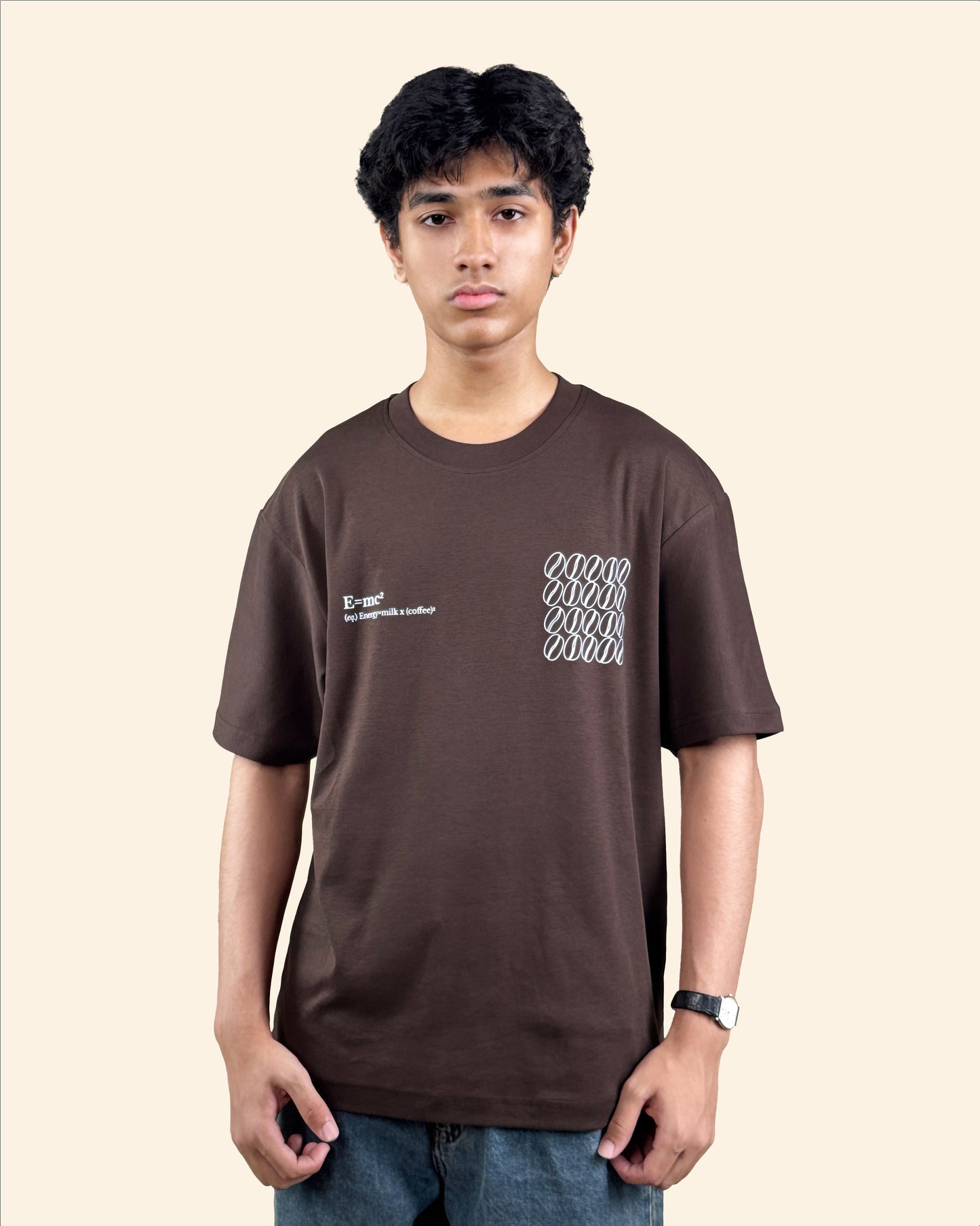 Caffisics | Oversized Graphic Tee