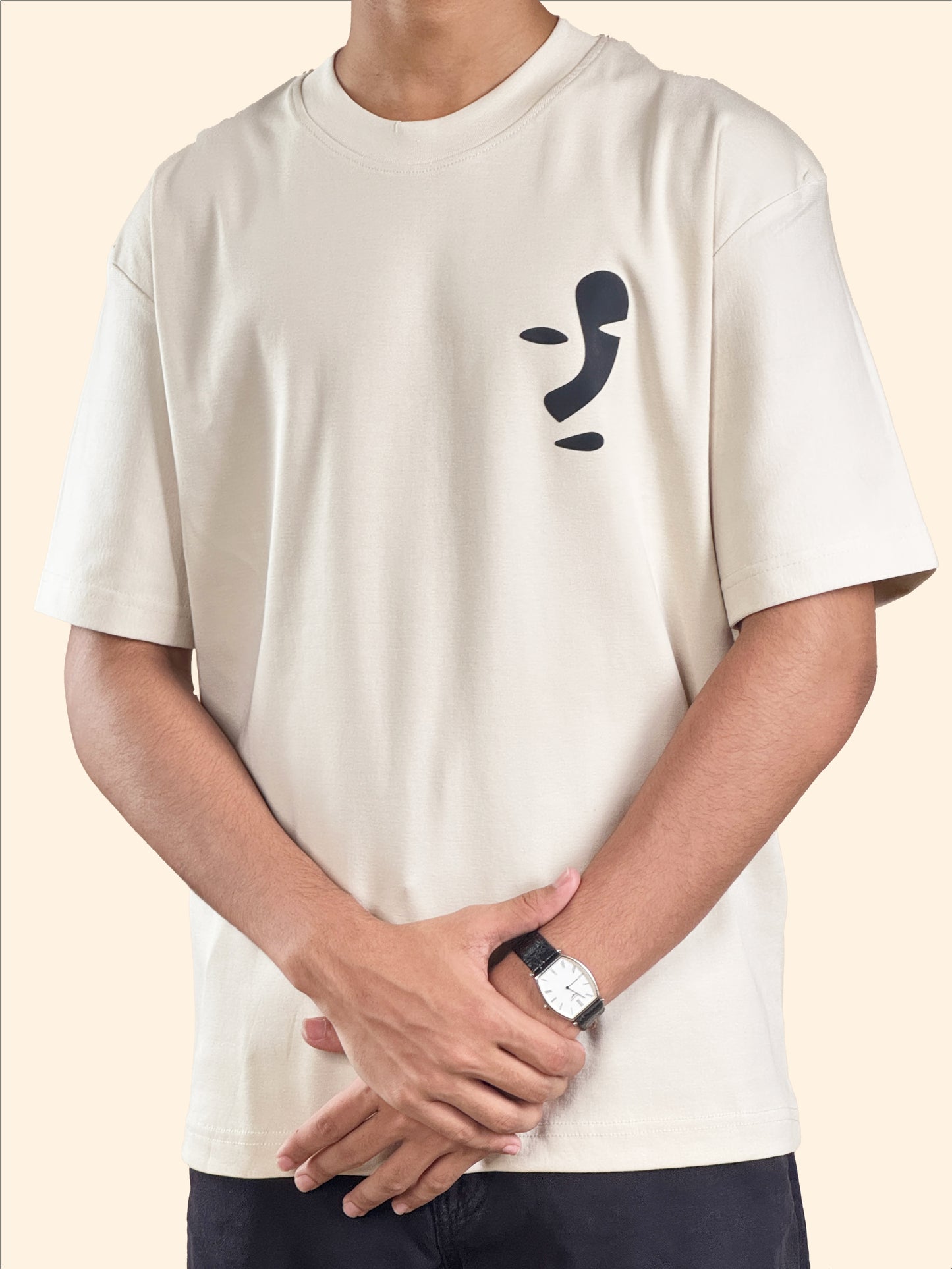 Dotface | Oversized Graphic Tee