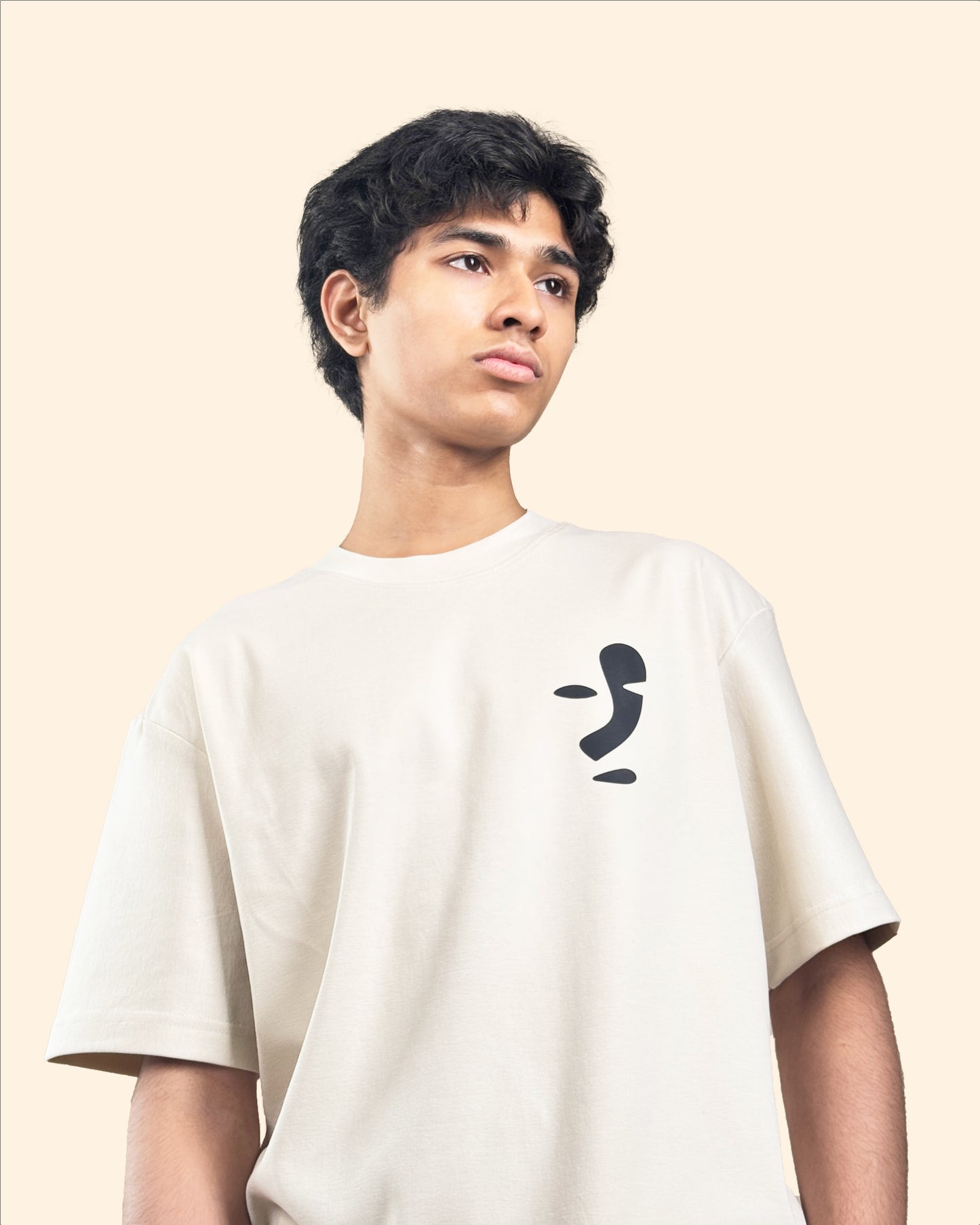 Dotface | Oversized Graphic Tee