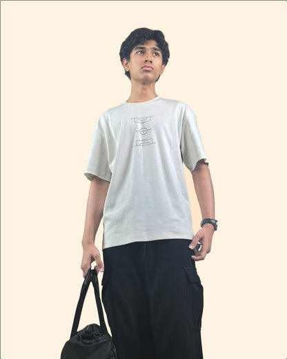90 Minutes Dream | Oversized Graphic Tee