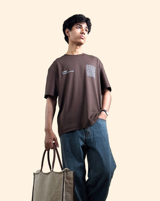 Caffisics | Oversized Graphic Tee