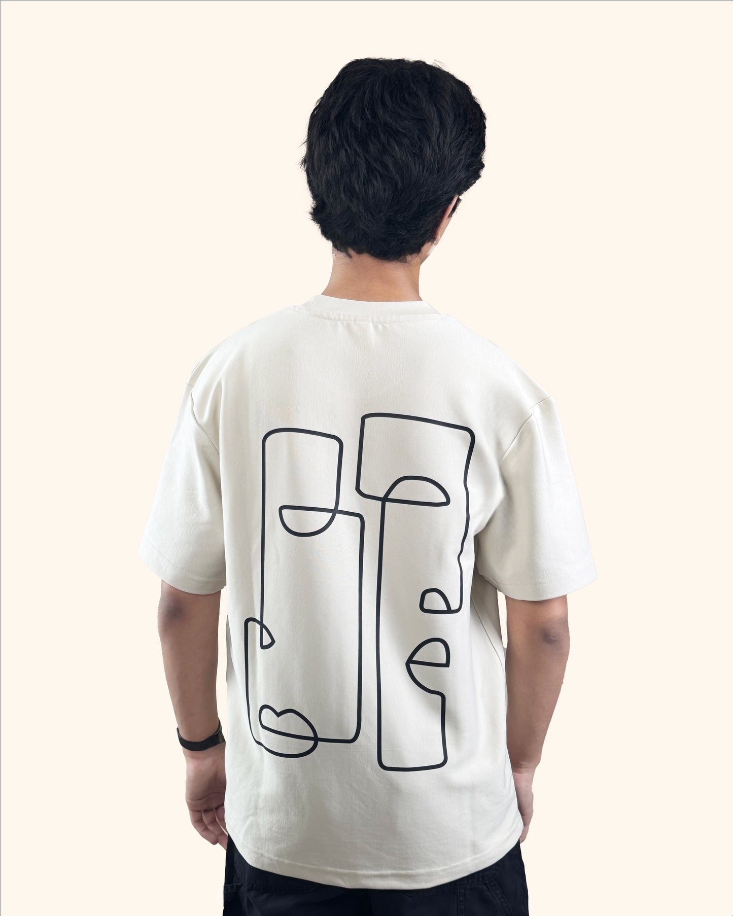 Dotface | Oversized Graphic Tee
