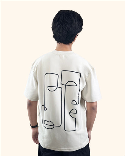 Dotface | Oversized Graphic Tee