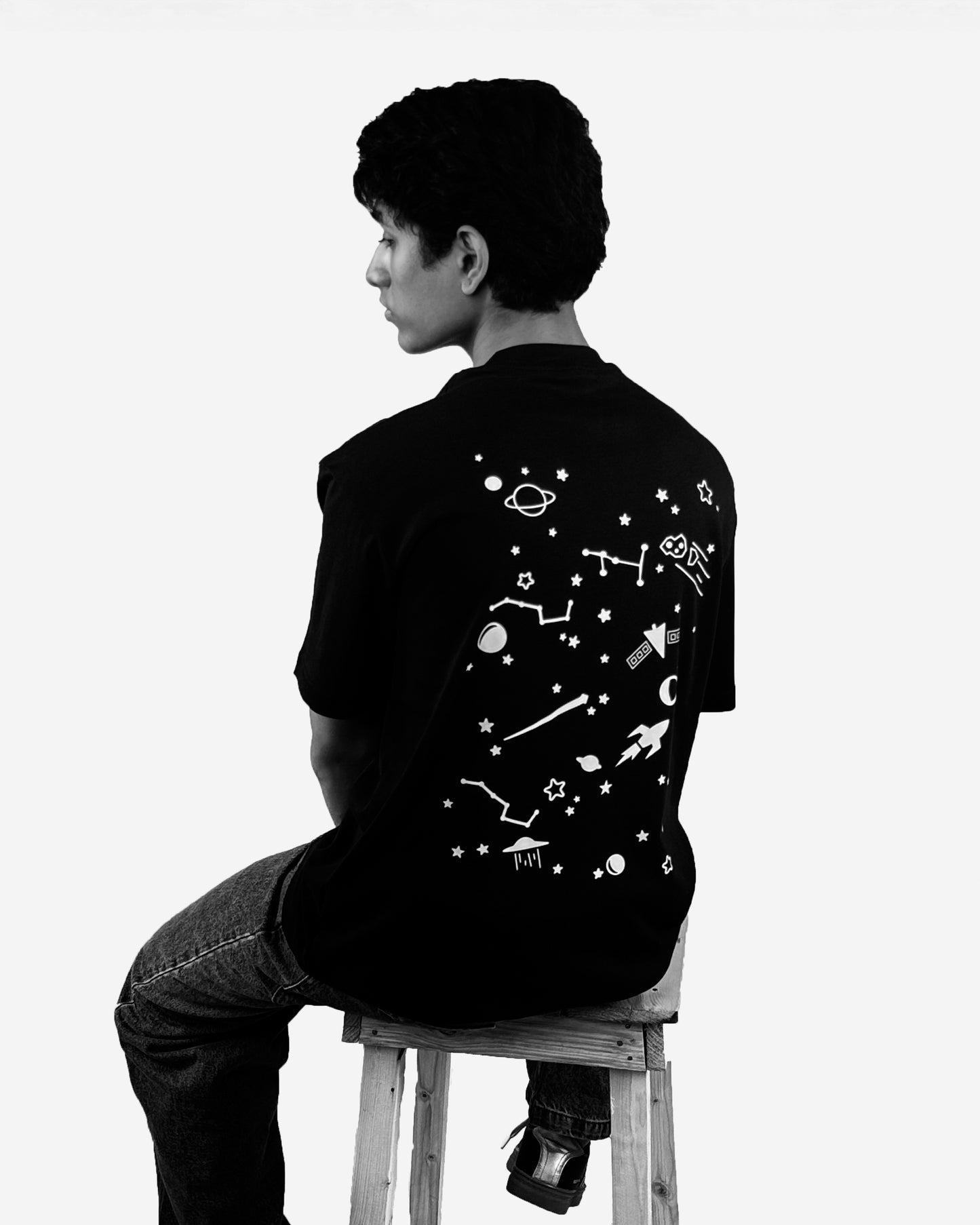 Astromaze | Oversized Graphic Tee